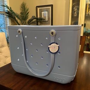 Authentic Bogg Bag - Largest Available - Baby Blue Color - NWT